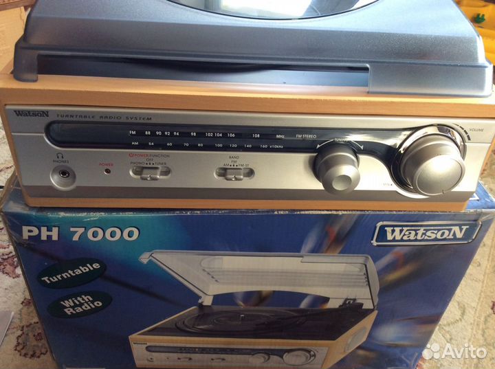 Watson PH 7000 Проигрыватель с радио