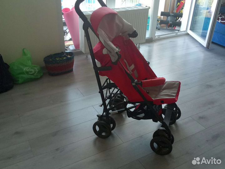 Прогулочная коляска трость бу