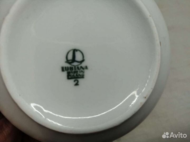 Винтажный кофейный сервиз