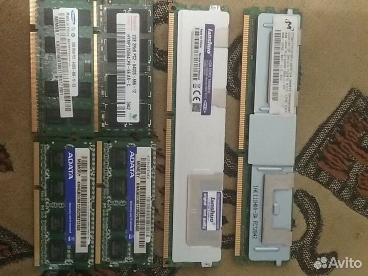 DDR2 и DDR3 sodim и dim