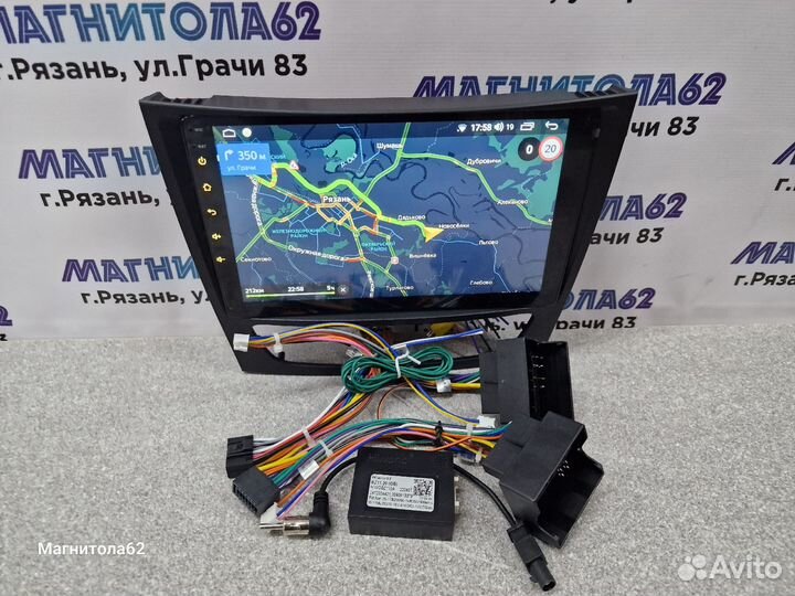 Магнитола Mercedes W211 Android 4/64 GB