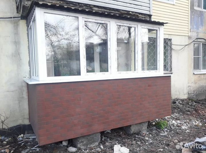 Остекление балкона