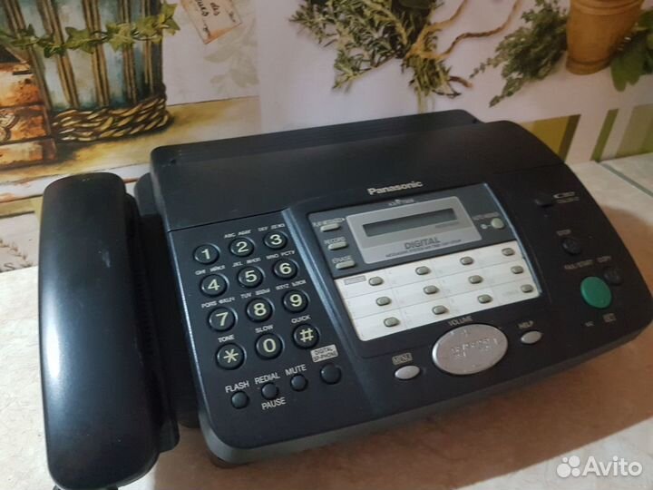 Телефон факс Panasonic KX-ft908ru