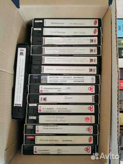Видеокассеты vhs c фильмами