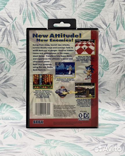 Sonic the Hedgehog 3 для Sega Genesis