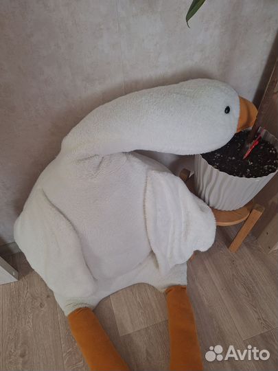 Мягкая игрушка гусь обнимусь большой