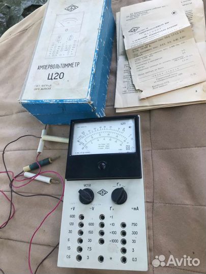 Ампервольтомметр ц20