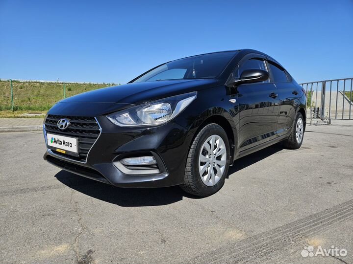 Hyundai Solaris 1.6 AT, 2018, 82 500 км