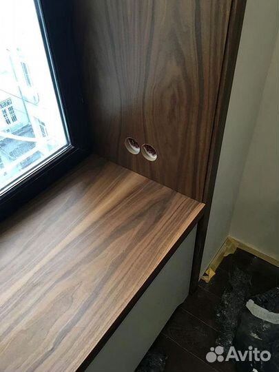 Подоконники и откосы из мдф и массива