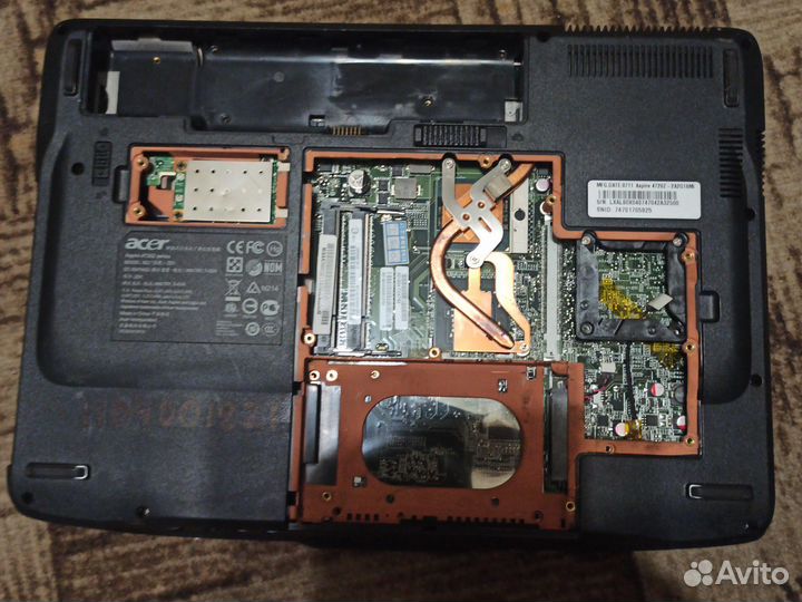 Ноутбук Acer на запчасти
