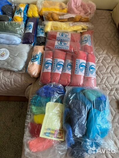 Шерсть для валяния пакетом