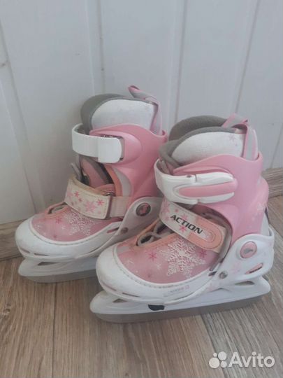 Коньки детские раздвижные