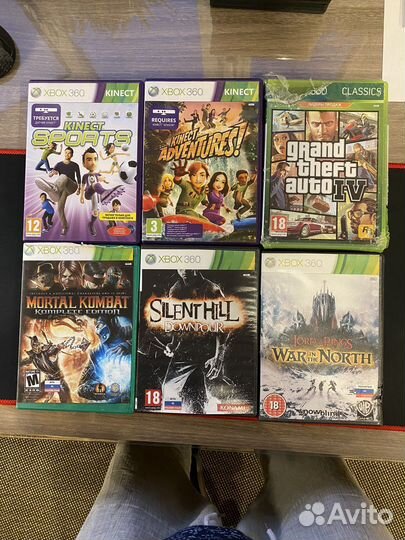 Игры - диски для xbox 360