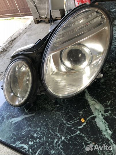 Фара левая мерседес 211