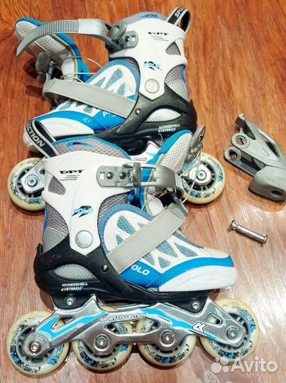 Детские роликовые, раздвижные коньки ск Polo