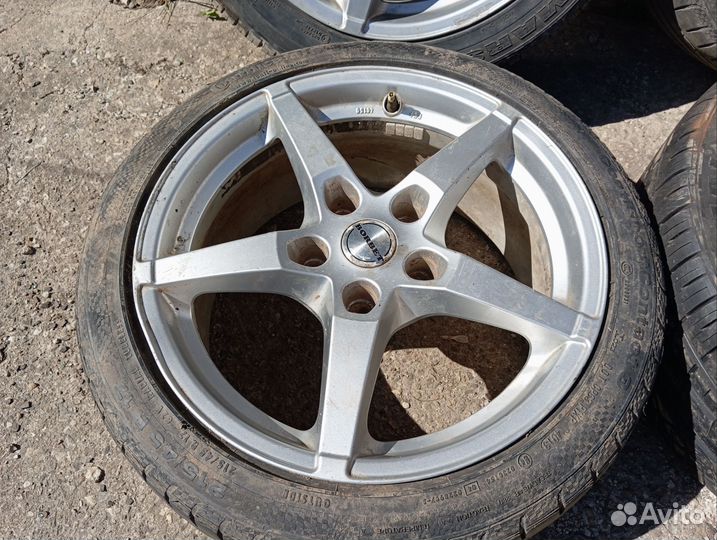 Комплект литых дисков R17 5X112 borbet ES80735