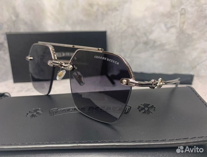 Очки Chrome hearts мyжскиe