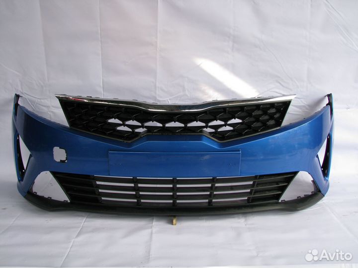 Kia Rio 4 бампер передний 2020+