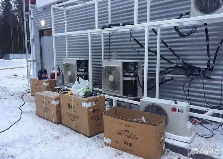 Кондиционеры с монтажом