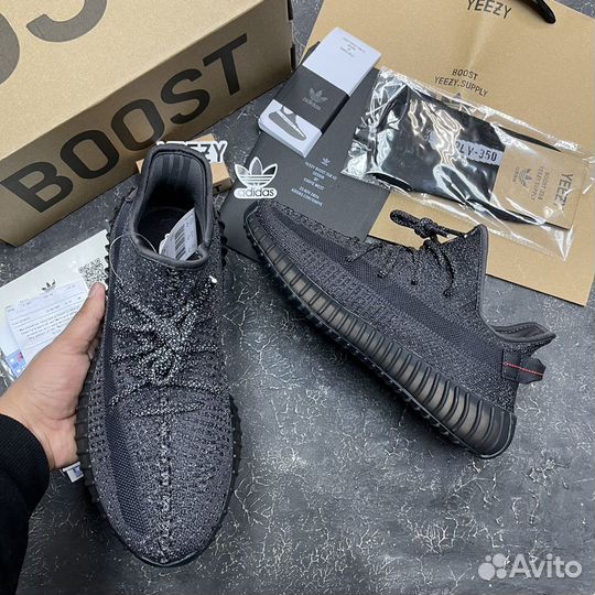 Adidas yeezy Boost 350 V2 Static Black Reflective