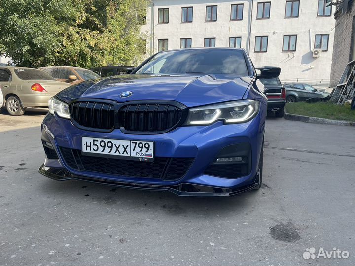 BMW 3 G20 Сплиттер переднего бампера premium