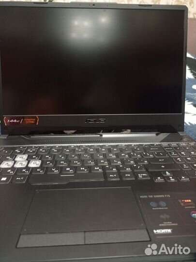 Asus tuf gaming f15 fx506hc