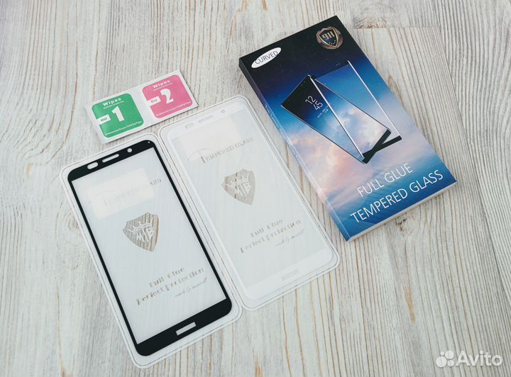 На Honor 7a / Huawei Y5 2018 стекло чехол поклейка