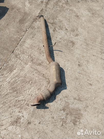 Труба глушителя приемная Land Rover Discovery 3