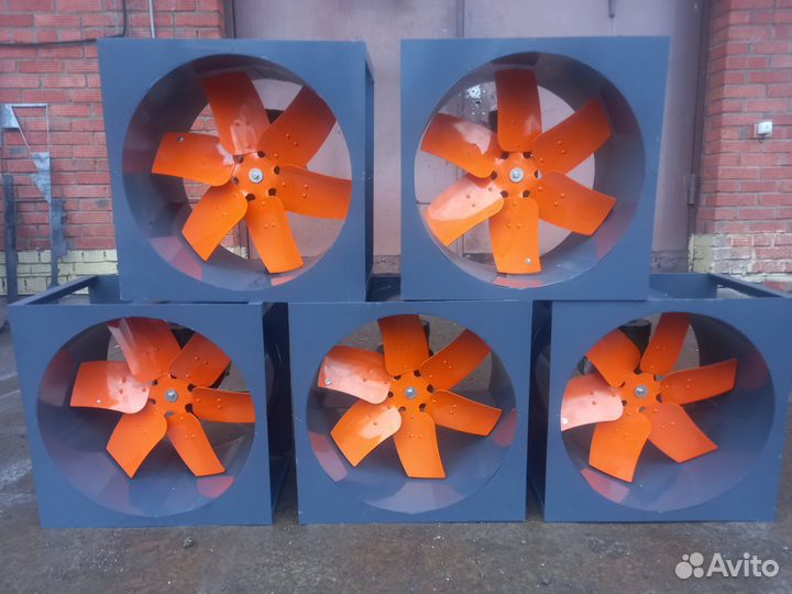 Сушильные камеры древесины-осевые вентиляторы во№5