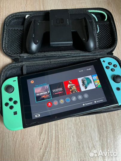 Nintendo switch rev2 чипованая