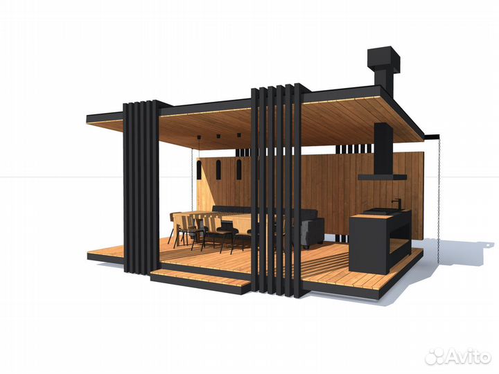 Беседка для дачи