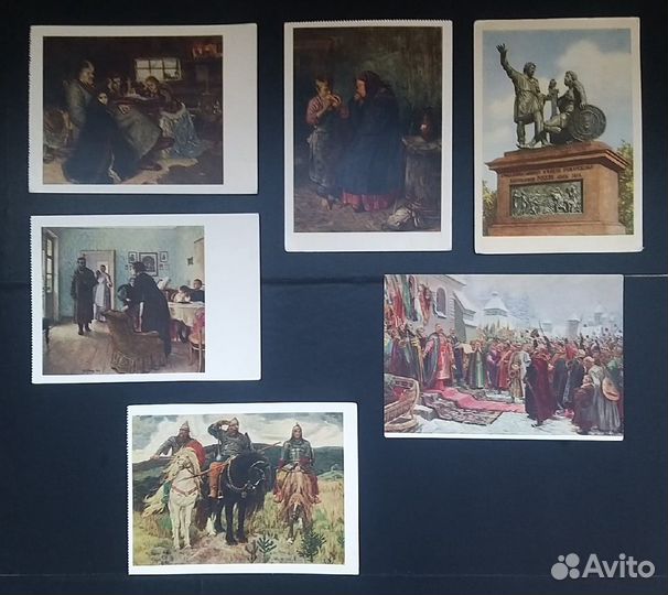 Открытки живопись русских художников 1930-1960 гг