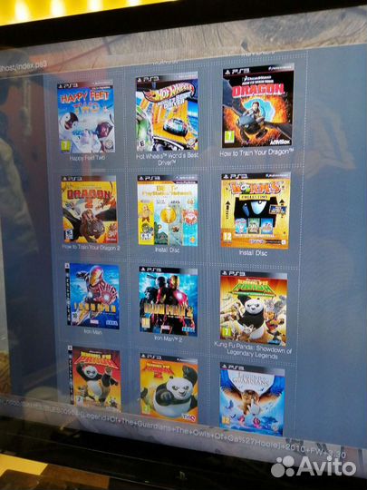 PlayStation 3 прошитая 90 игр + 2 джойстика