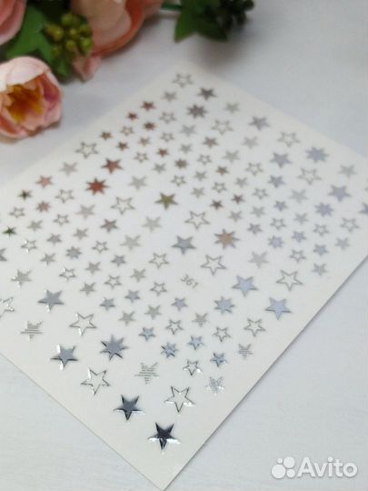 Наклейки для дизайна ногтей