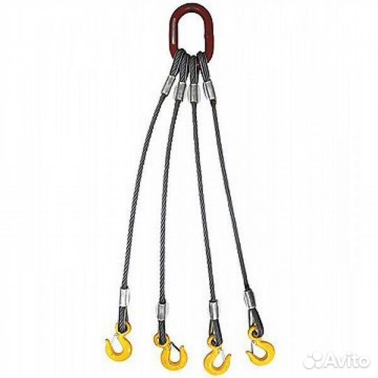 Строп канатный TOR 4ск г/п 2,5 т 1,0 м