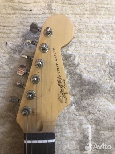 Электро гитара fender squier hardtail