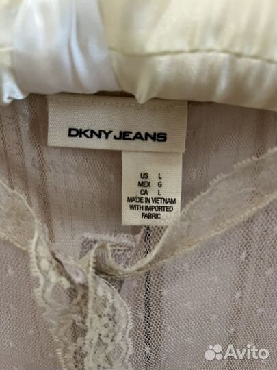 Кружевная блузка dkny jeans