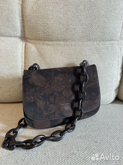 Сумка замшевая Prada