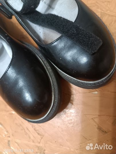 Туфли школьные 38