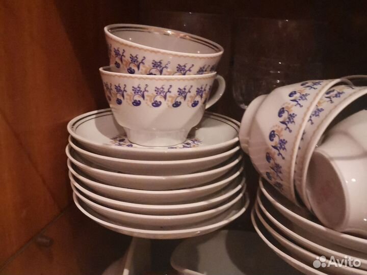 Чайный сервиз СССР Рига RPR