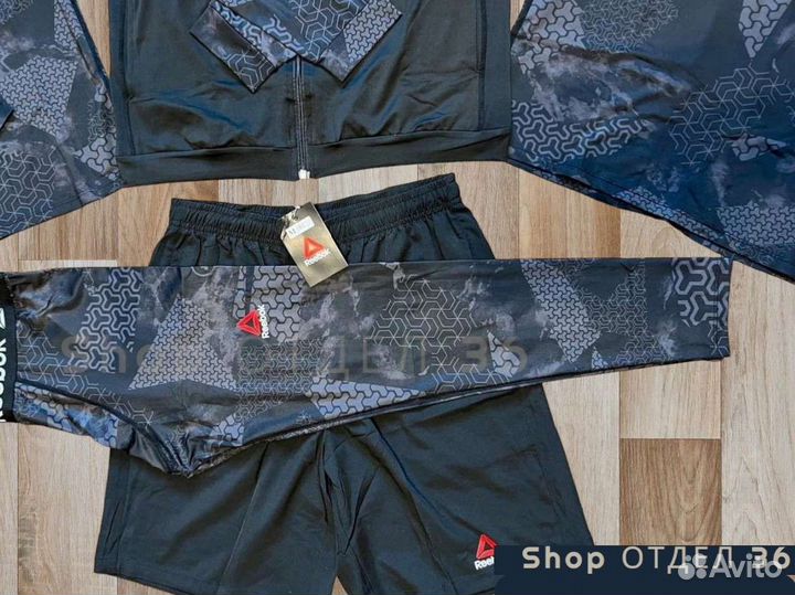 Рашгард 5в1 и 3в1 спортивный костюм