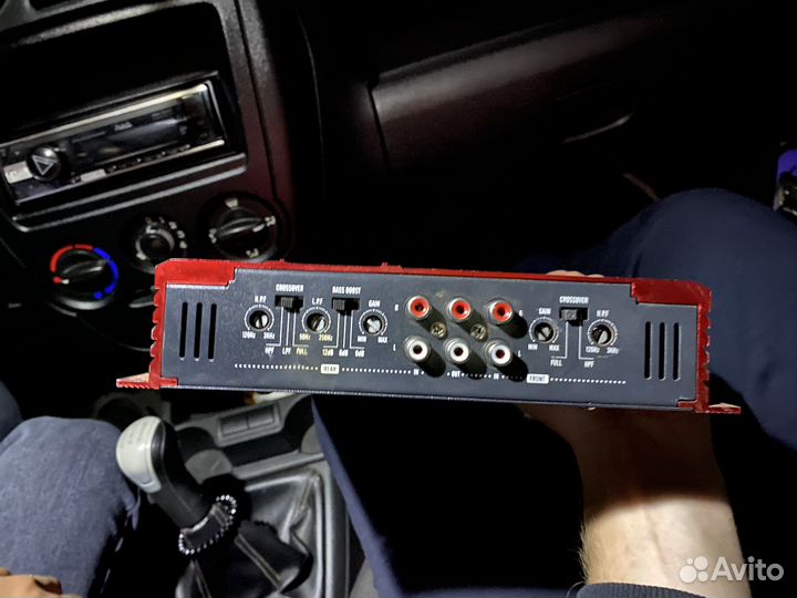 Сабвуфер и усилитель