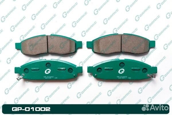 Колодки G-brake GP-01002 GP-01002 G-brake