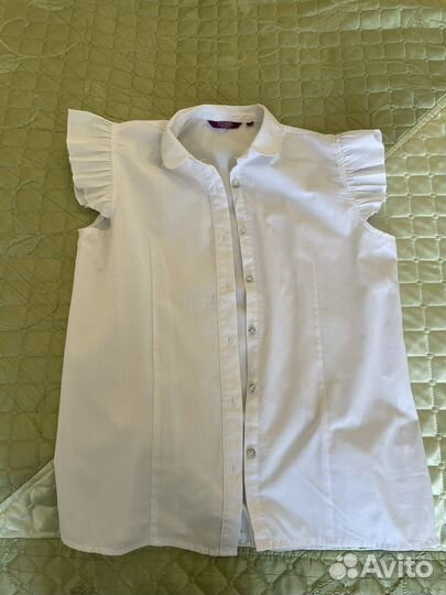 Рубашка школьная для девочки 164