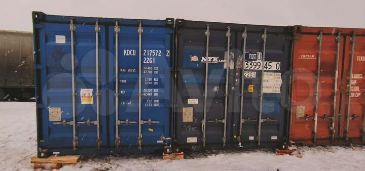 Аренда склада морского контейнера 20 фут