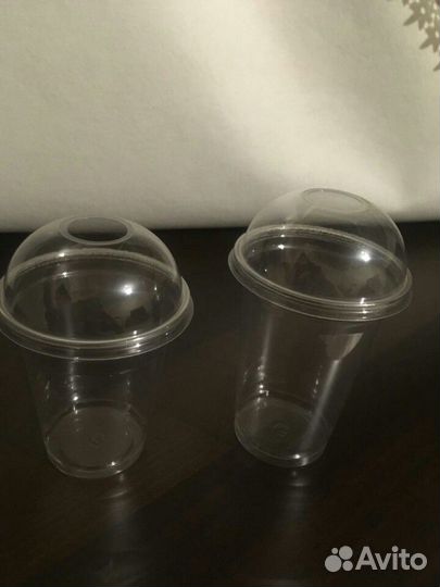 Стаканы фреш, подставки бумажные