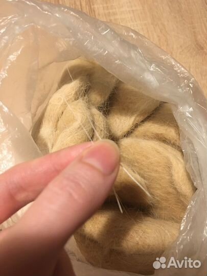 Шерсть кошачья для валяния