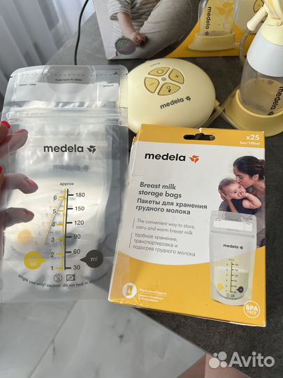 Молокоотсос medela swing flex электрический