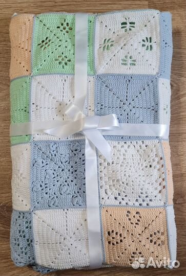 Вязанный плед