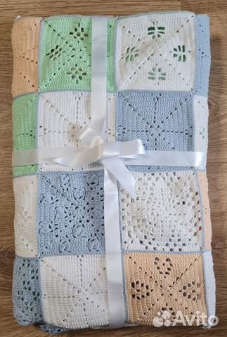 Вязанный плед